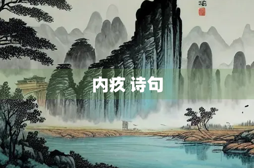 内疚 诗句