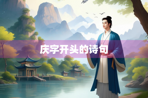 庆字开头的诗句 庆字开头的诗句