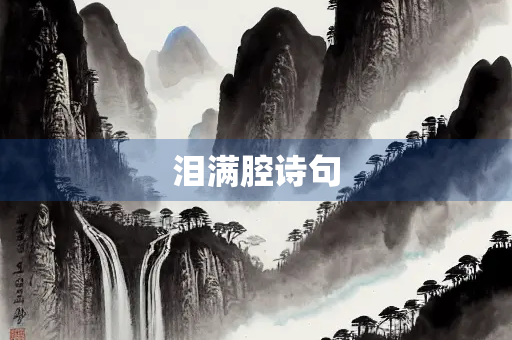 泪满腔诗句 泪满腔诗句