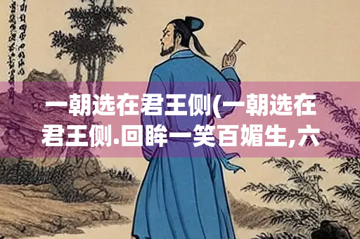 一朝选在君王侧(一朝选在君王侧.回眸一笑百媚生,六宫粉黛无颜色的美女)