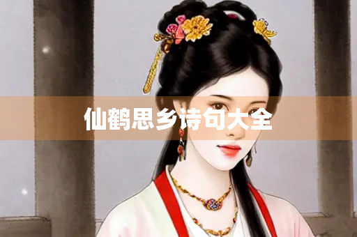 仙鹤思乡诗句大全