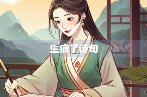 生病了诗句