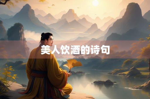 美人饮酒的诗句