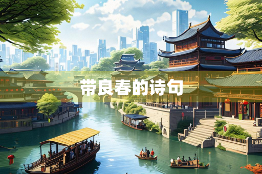 带良春的诗句 带良春的诗句
