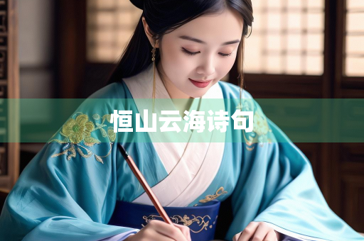 恒山云海诗句 恒山云海诗句