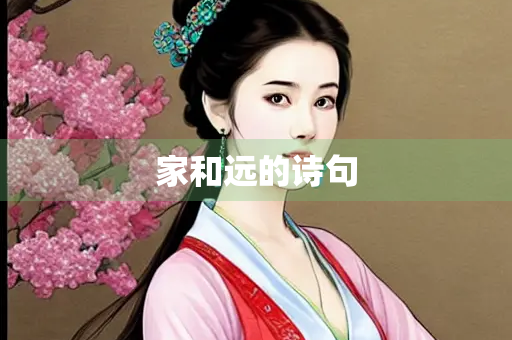 家和远的诗句
