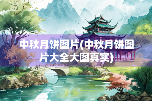 中秋月饼图片(中秋月饼图片大全大图真实)