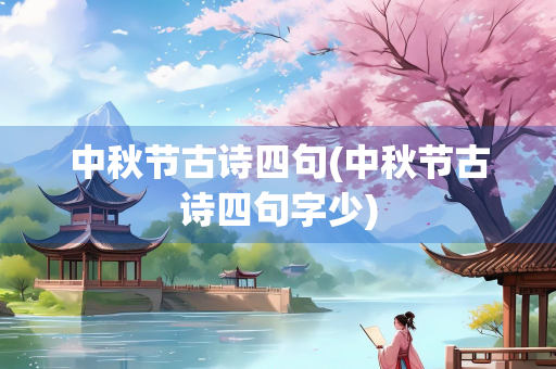 中秋节古诗四句(中秋节古诗四句字少)