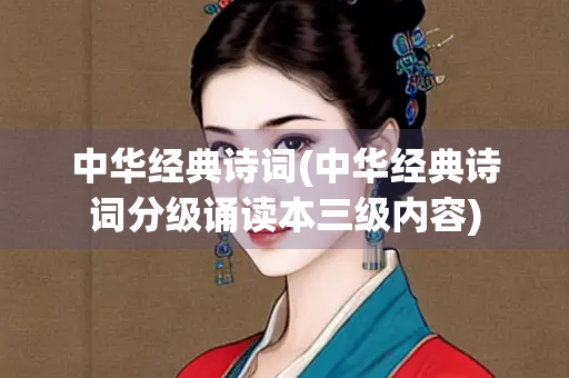 中华经典诗词(中华经典诗词分级诵读本三级内容) 中华经典诗词(中华经典诗词分级诵读本三级内容)
