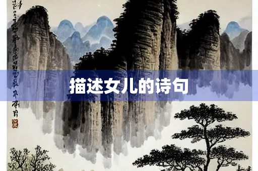 描述女儿的诗句