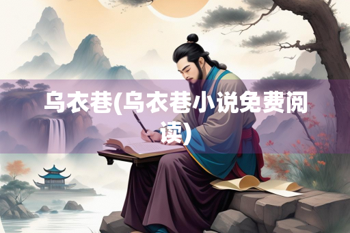 乌衣巷(乌衣巷小说免费阅读)