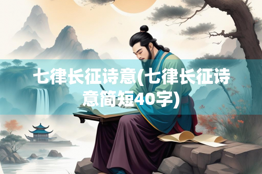 七律长征诗意(七律长征诗意简短40字)