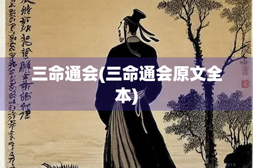 三命通会(三命通会原文全本)