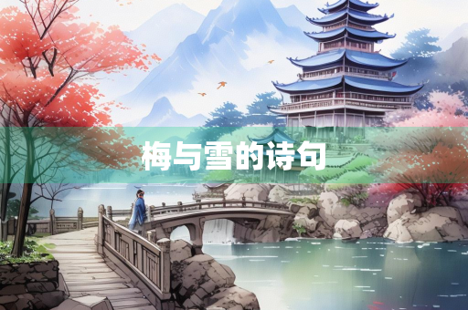 梅与雪的诗句