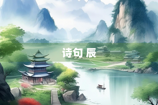 诗句 辰