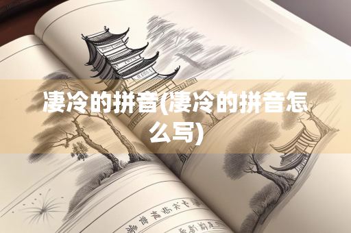 凄冷的拼音(凄冷的拼音怎么写)