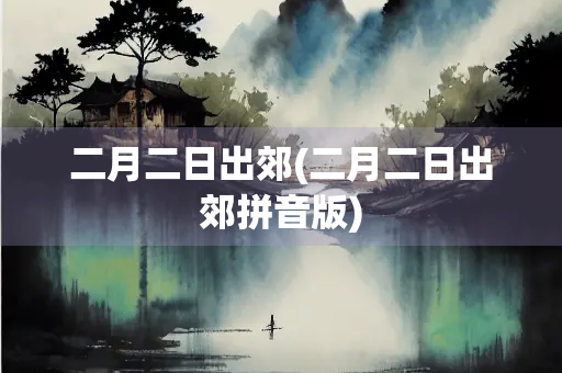 二月二日出郊(二月二日出郊拼音版)