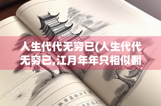 人生代代无穷已(人生代代无穷已,江月年年只相似翻译) 人生代代无穷已(人生代代无穷已,江月年年只相似翻译)