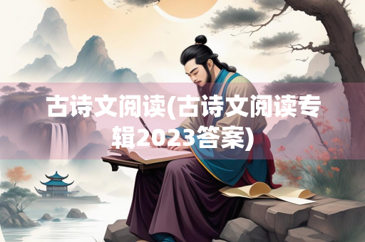 古诗文阅读(古诗文阅读专辑2023答案)