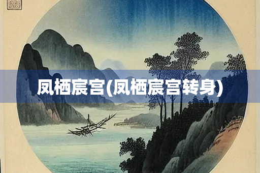 凤栖宸宫(凤栖宸宫转身)