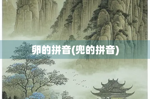 卵的拼音(兜的拼音) 卵的拼音(兜的拼音)