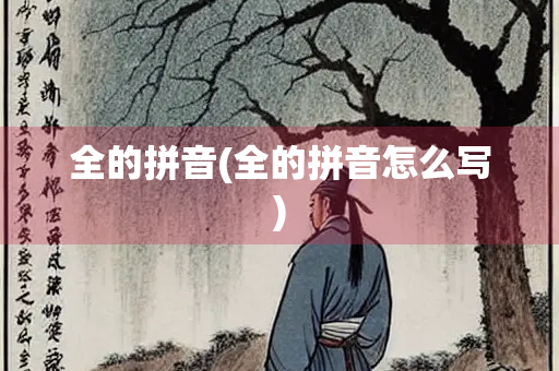全的拼音(全的拼音怎么写)