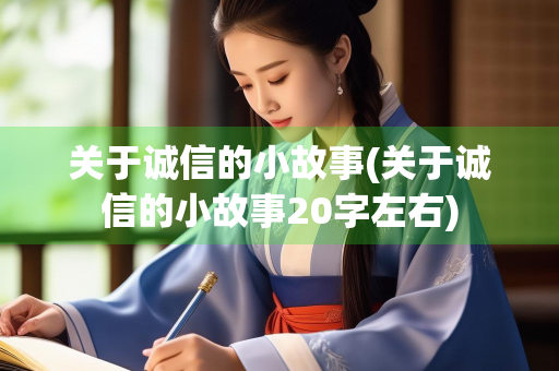 关于诚信的小故事(关于诚信的小故事20字左右)