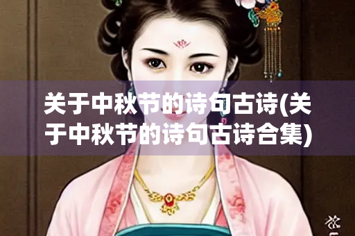 关于中秋节的诗句古诗(关于中秋节的诗句古诗合集) 关于中秋节的诗句古诗(关于中秋节的诗句古诗合集)