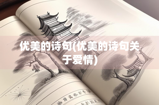 优美的诗句(优美的诗句关于爱情)