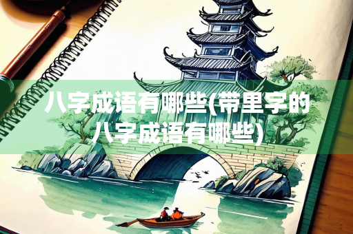 八字成语有哪些(带里字的八字成语有哪些)