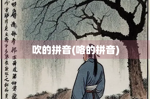 吹的拼音(咯的拼音)