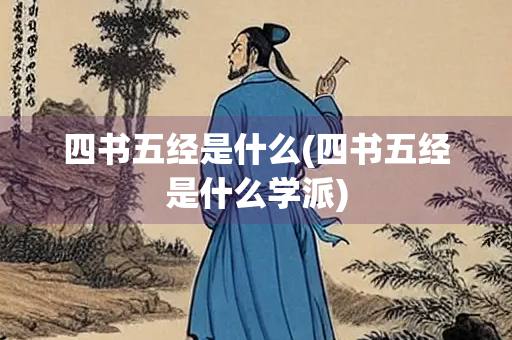 四书五经是什么(四书五经是什么学派) 四书五经是什么(四书五经是什么学派)