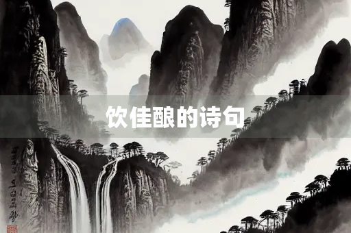 饮佳酿的诗句