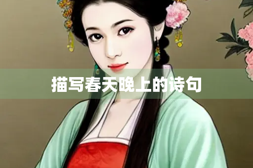 描写春天晚上的诗句