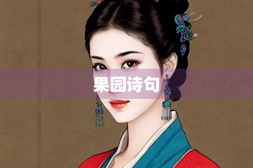 果园诗句