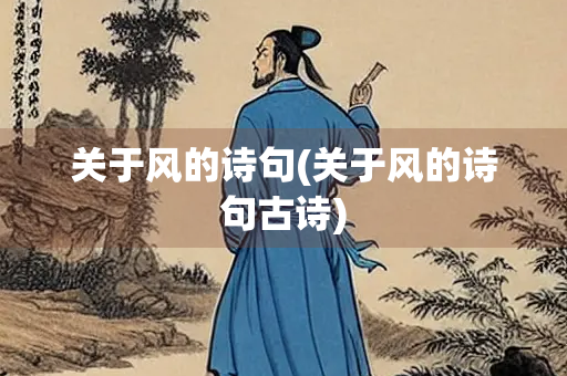 关于风的诗句(关于风的诗句古诗)