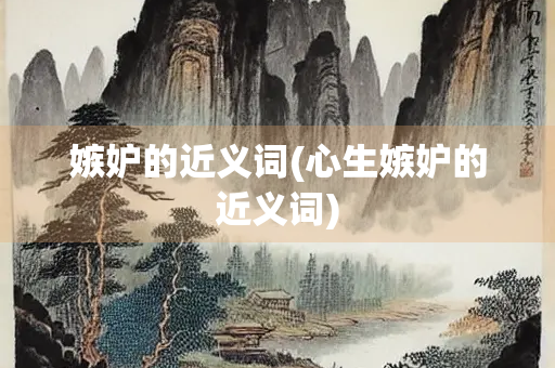 嫉妒的近义词(心生嫉妒的近义词) 嫉妒的近义词(心生嫉妒的近义词)