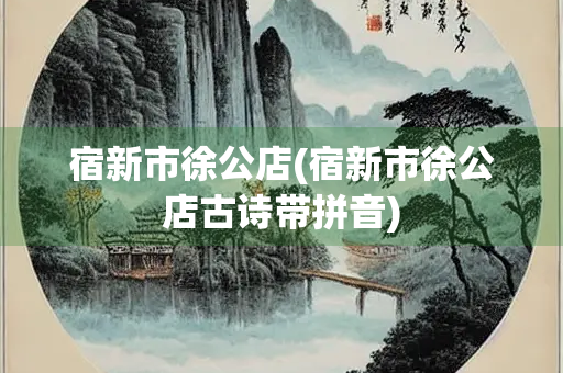 宿新市徐公店(宿新市徐公店古诗带拼音) 宿新市徐公店(宿新市徐公店古诗带拼音)