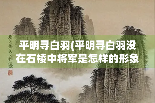 平明寻白羽(平明寻白羽没在石棱中将军是怎样的形象) 平明寻白羽(平明寻白羽没在石棱中将军是怎样的形象)
