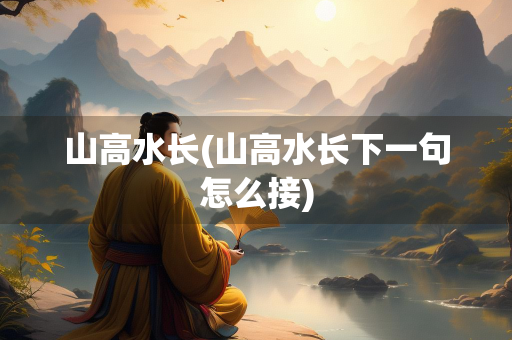 山高水长(山高水长下一句怎么接)