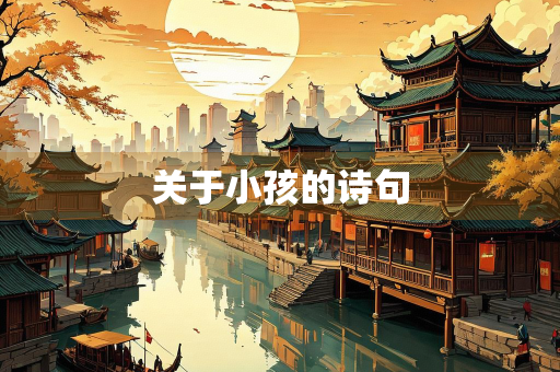 关于小孩的诗句