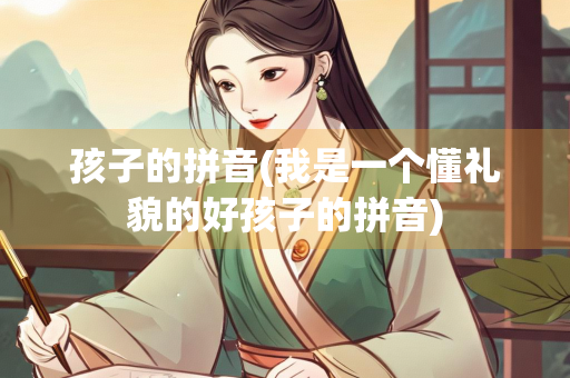 孩子的拼音(我是一个懂礼貌的好孩子的拼音)