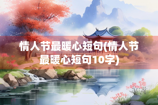 情人节最暖心短句(情人节最暖心短句10字) 情人节最暖心短句(情人节最暖心短句10字)
