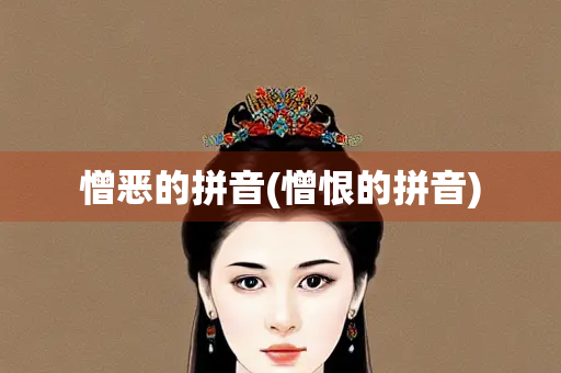 憎恶的拼音(憎恨的拼音)