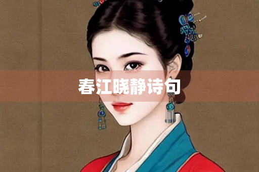 春江晓静诗句
