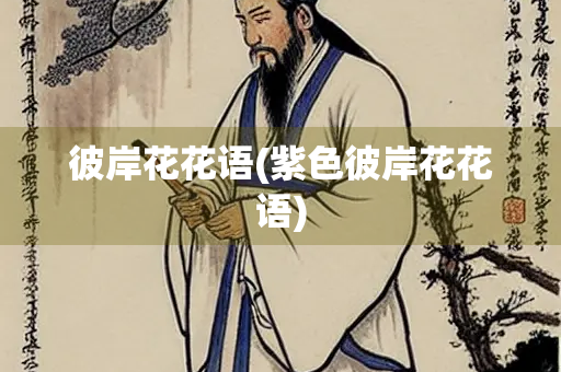 彼岸花花语(紫色彼岸花花语)