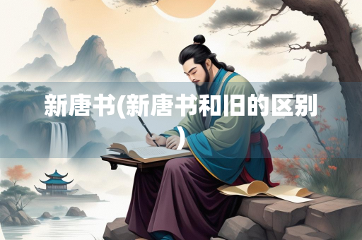 新唐书(新唐书和旧的区别)