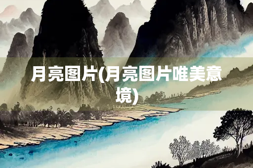 月亮图片(月亮图片唯美意境)