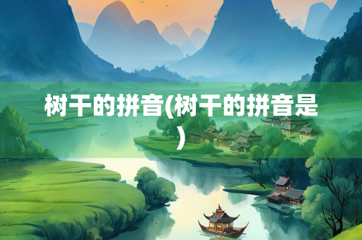 树干的拼音(树干的拼音是)