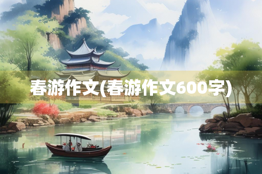 春游作文(春游作文600字)